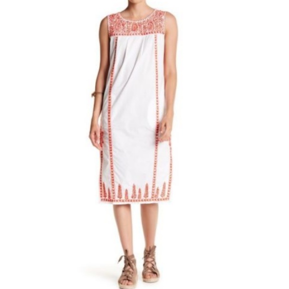 House of Pom Indian Flower Dress Embroidery - Picture 5 of 5